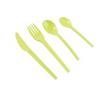 Disposable CPLA knife, spoon, fork with colors